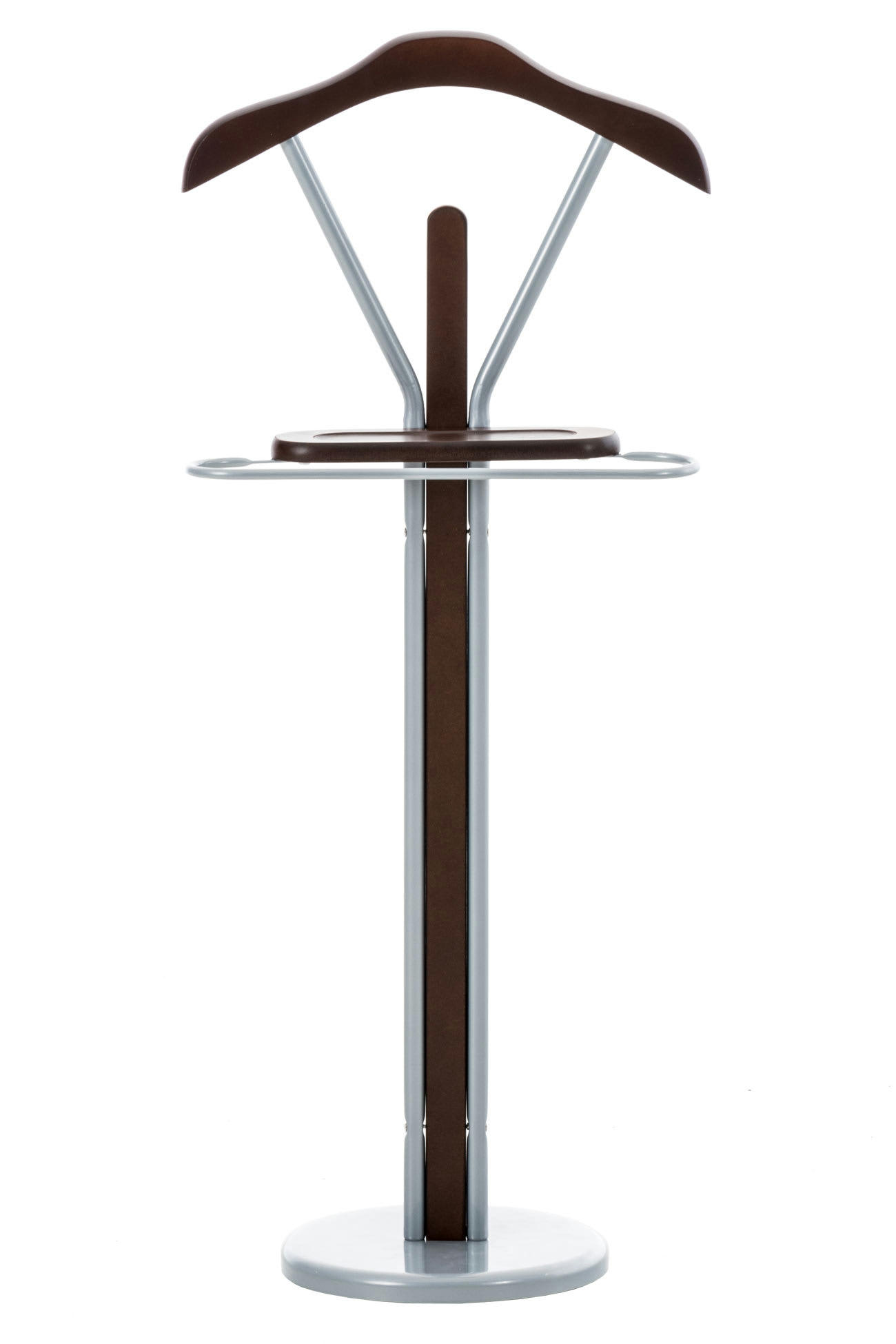 RONALD - Valet de chambre avec cintre en bois Wengé