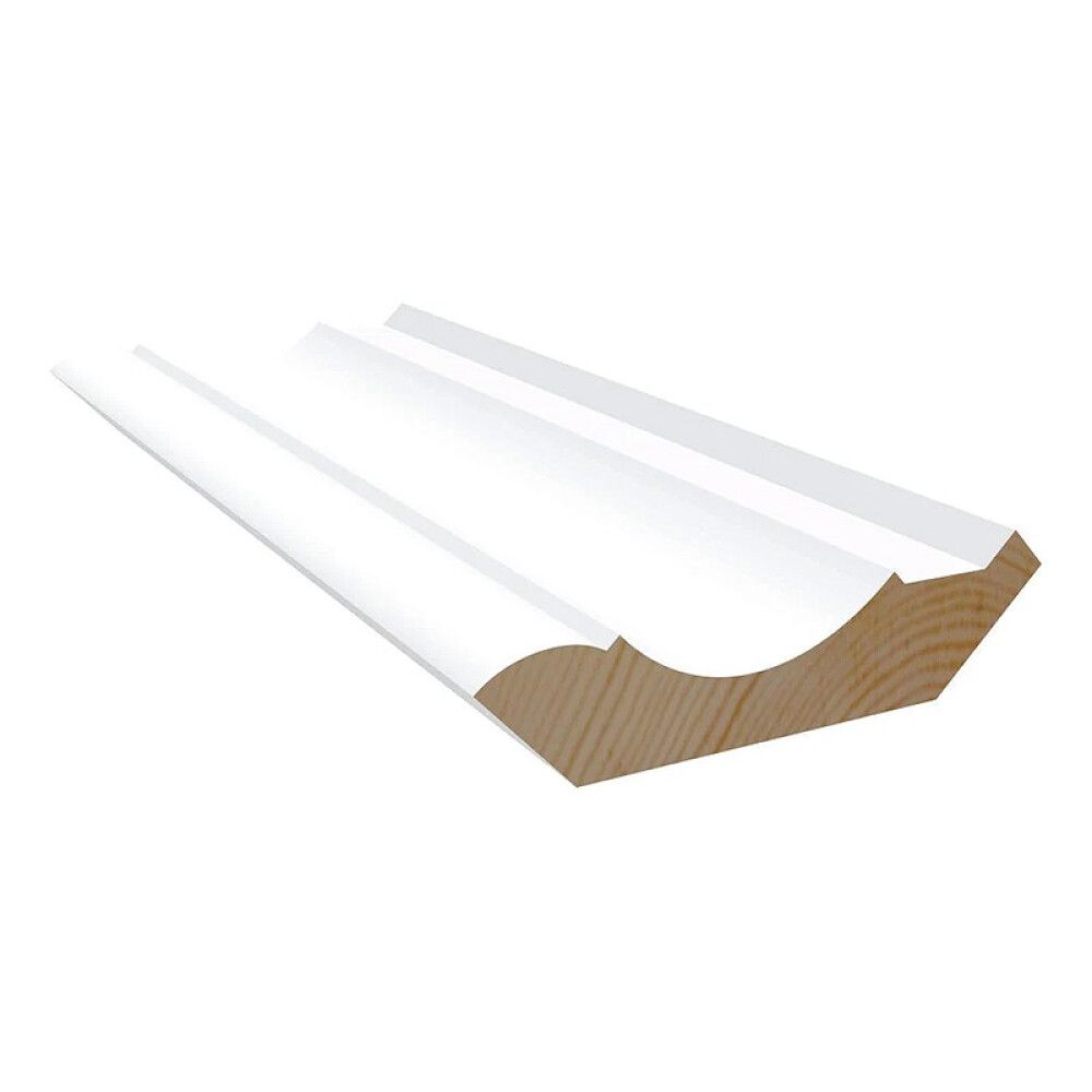 TAKLIST MOELVEN 21X70X4400MM M7 HVIT