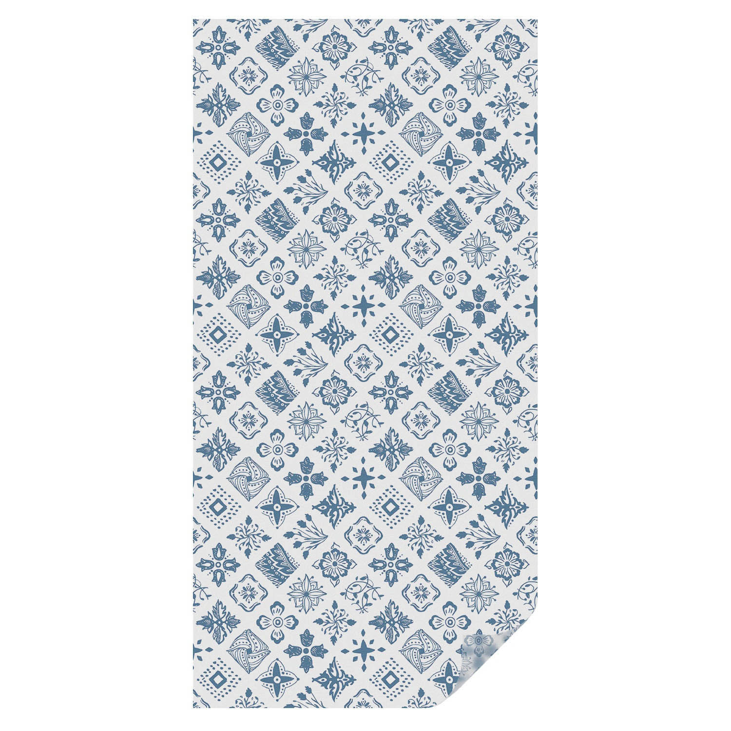 Folia matowa Kwiatowy ornament ochrona prywatności 50x100 Tulup