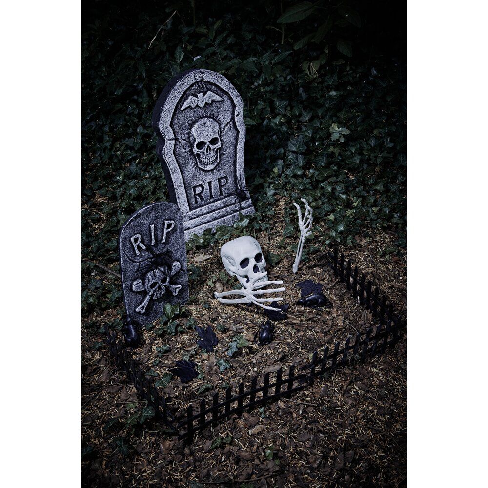 Kit décoration cimetière Halloween 24 pièces
