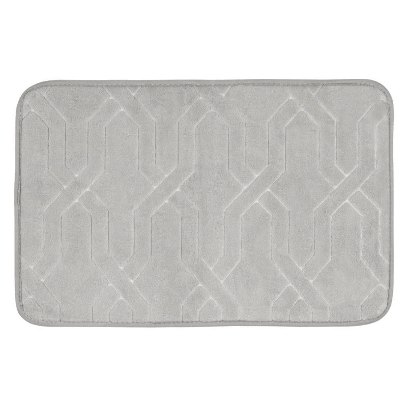 Tapis de bain Camiers taupe 40 x 60 cm ALLSTAR