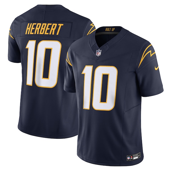Justin Herbert Los Angeles Chargers Nike Vapor F.U.S.E. Limited Jersey - Navy/Powder Blue/Royal/White