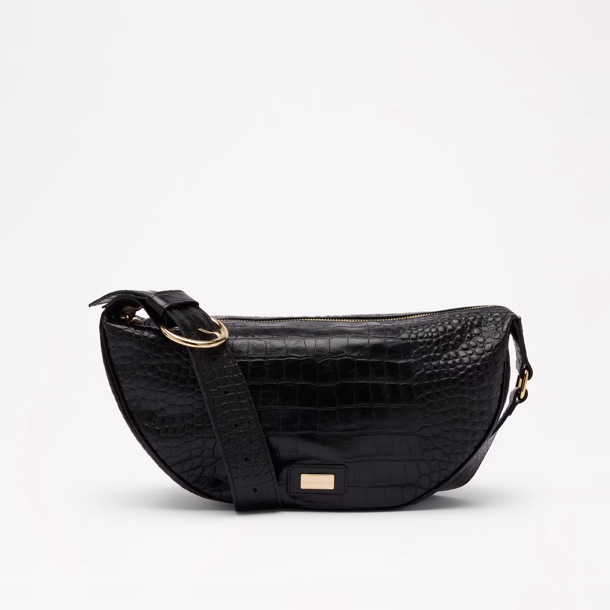 ParabolaHalf Moon Crossbody Bag