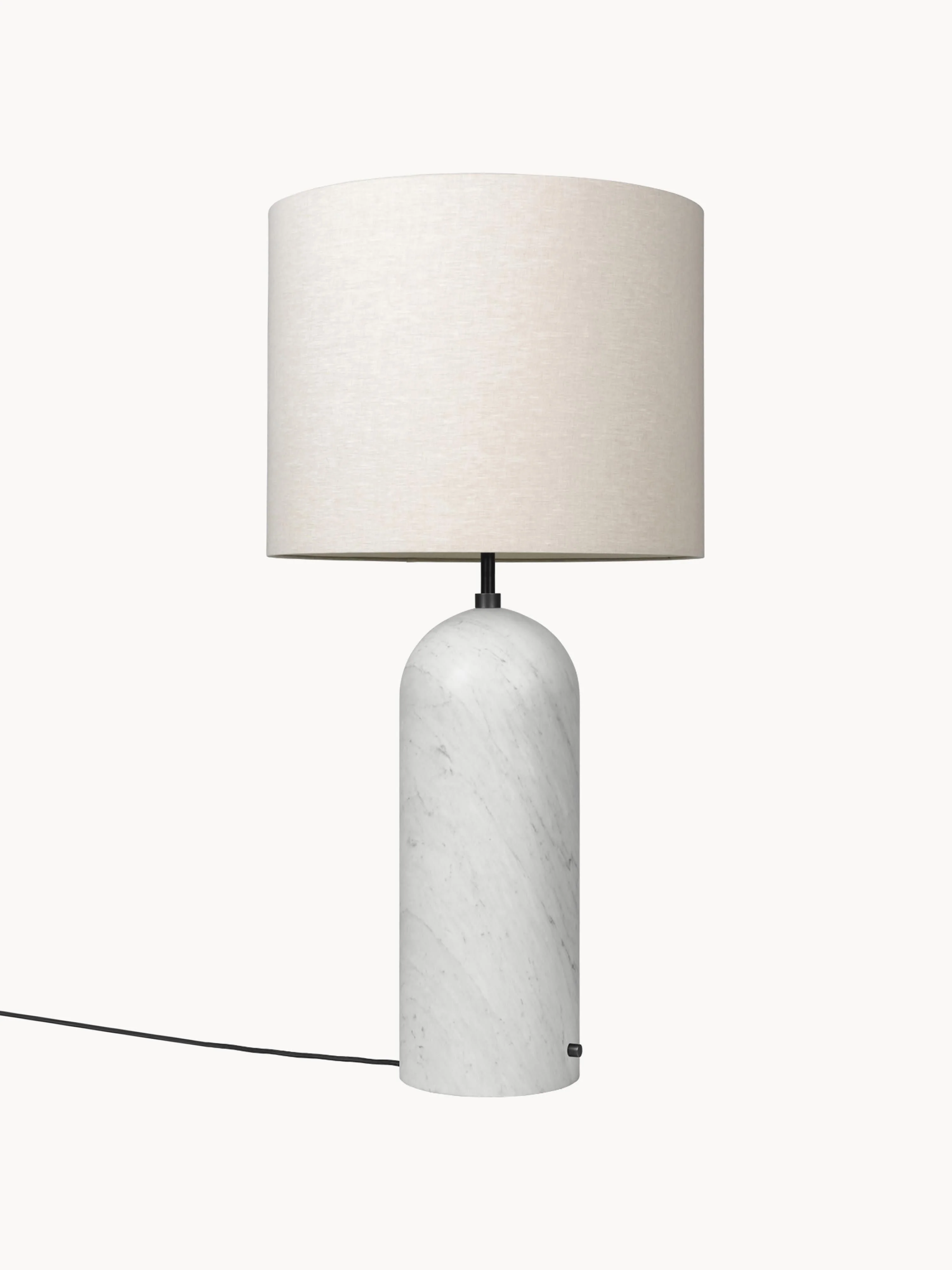 Dimmbare Stehlampe Gravity mit Marmorfuß, H 120 cm