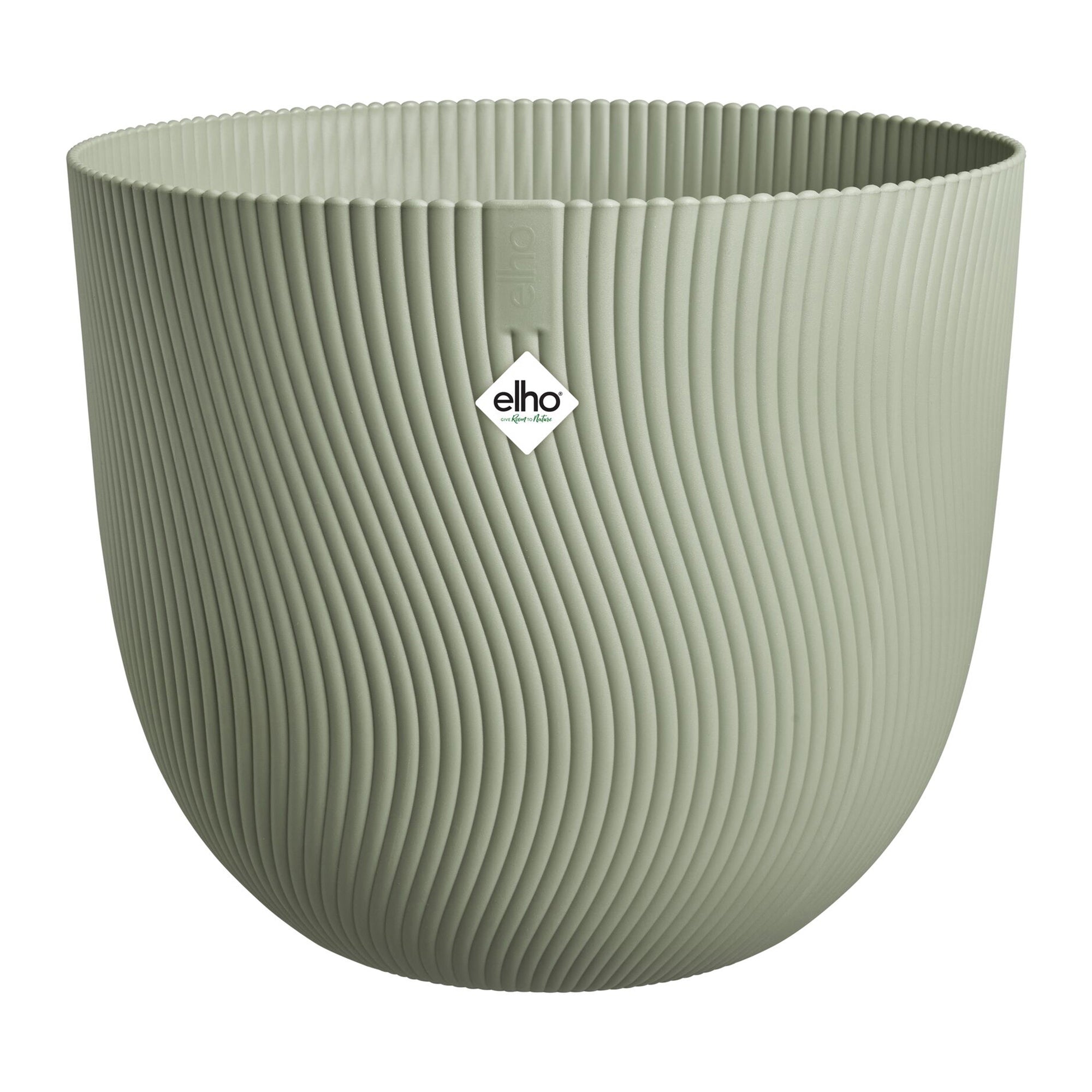 Elho Sereh Rond - Groen - Ø 47 x H 40 cm - Binnen en Buiten - 100% ger