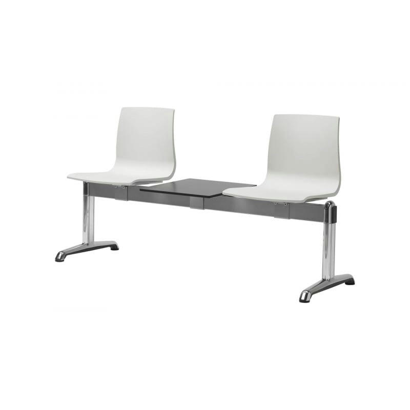 BENCH ALICE - Chaise design en plastique anthracite