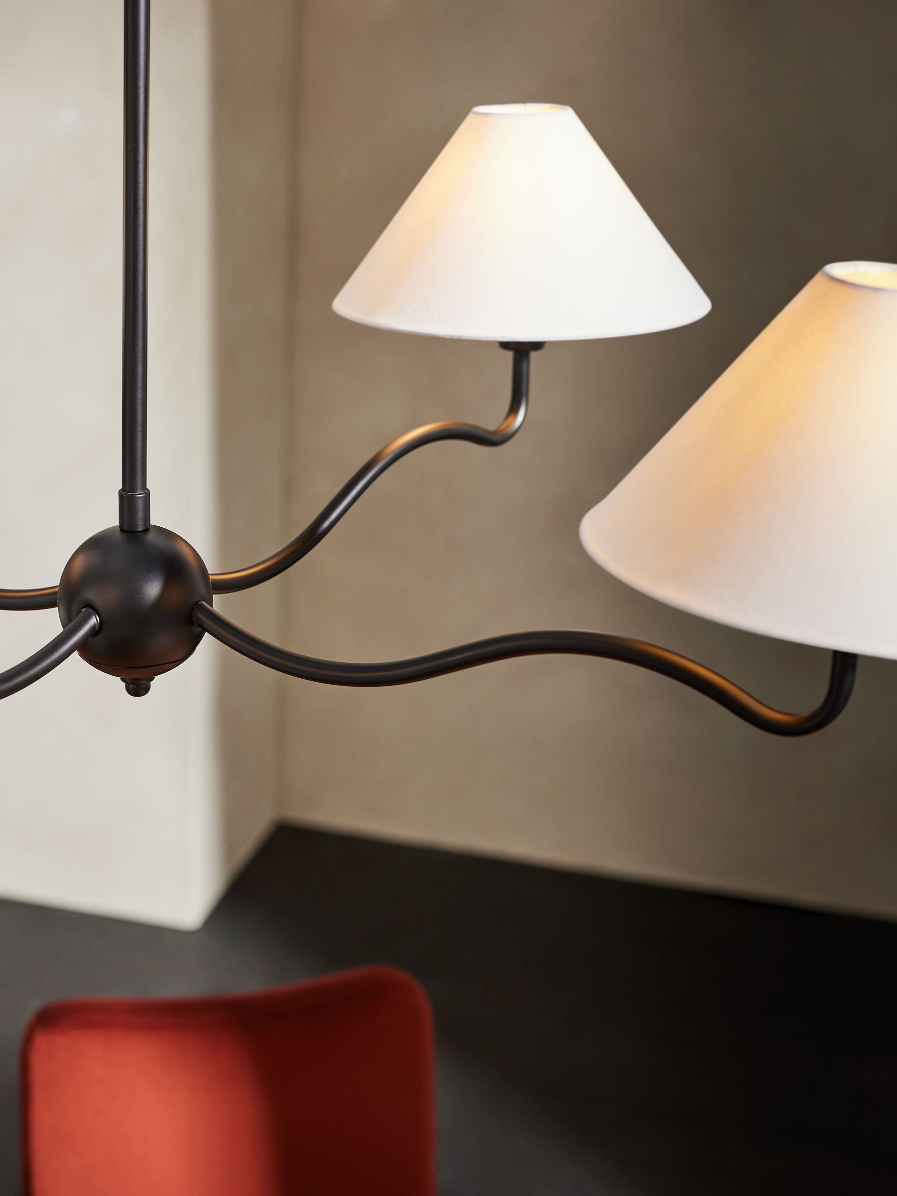 Black Madelyn Chandelier Light
