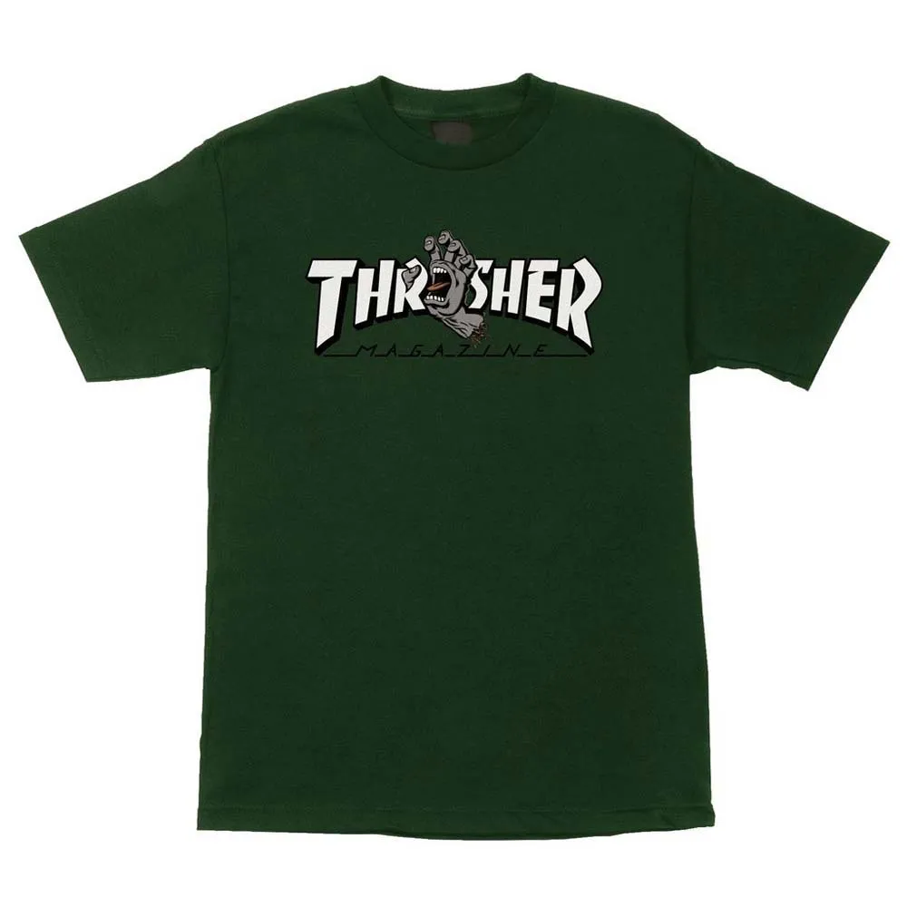 Santa Cruz Thrasher screaming logo short sleeve T-shirt
