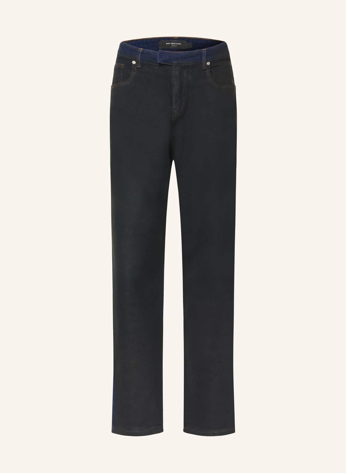 don't waste culture Coated Jeans VELA Loose Fit