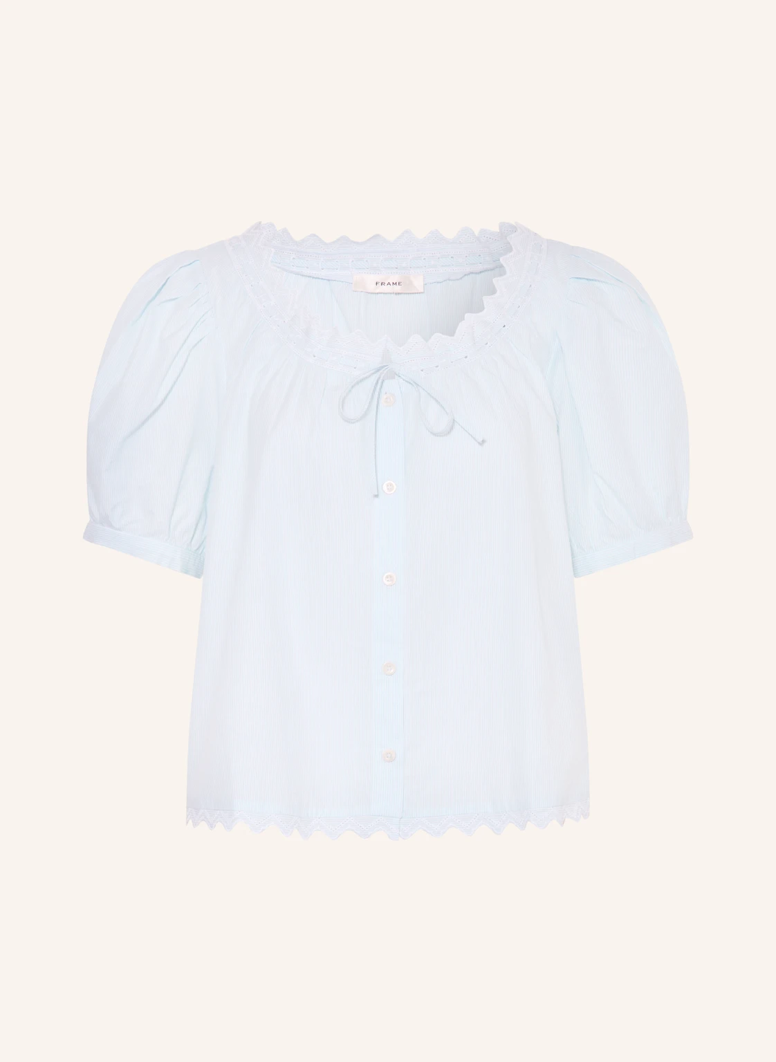 FRAME Blusenshirt THE SERENE mit Rüschen