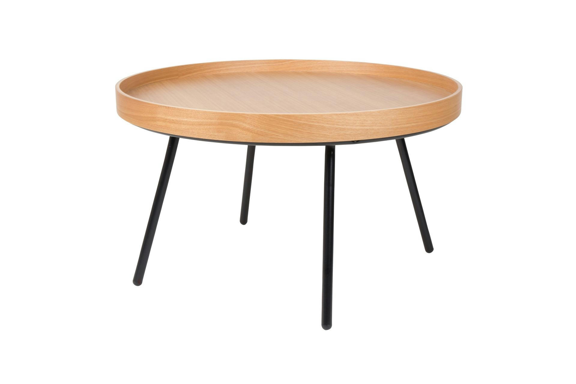 OAK TRAY - Table basse en bois beige