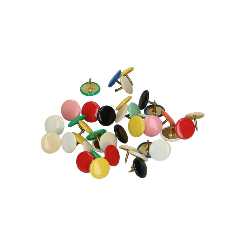 Set de punaises colorées 40 pièces