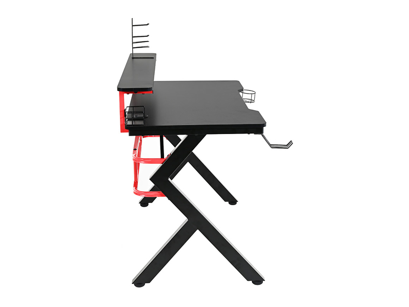 Biurko gamingowe Galardo 120 cm czarne