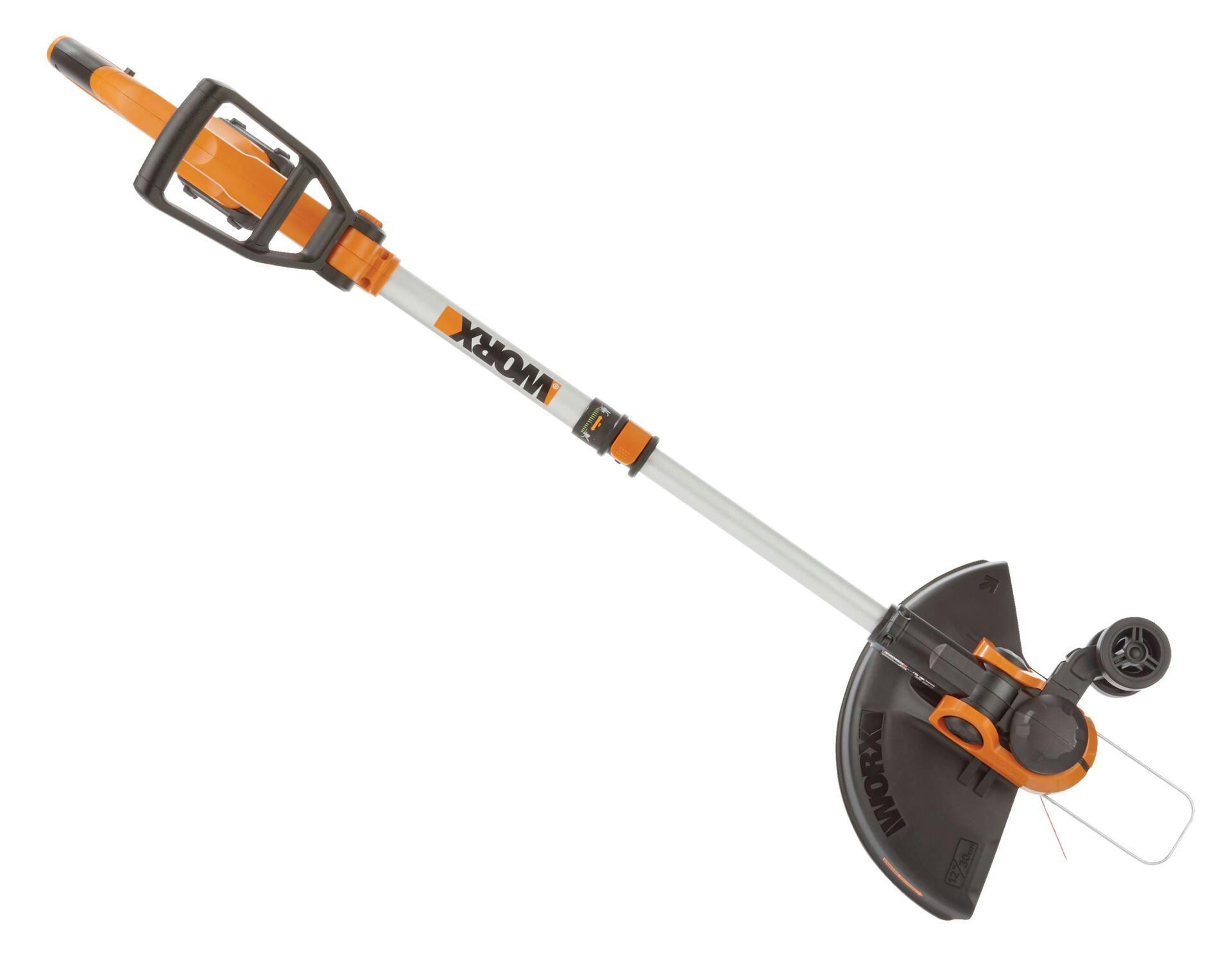 WORX WG162 20V Power Share™ Cordless String Grass Trimmer & Edger, Battery & Charger Included, 12-in