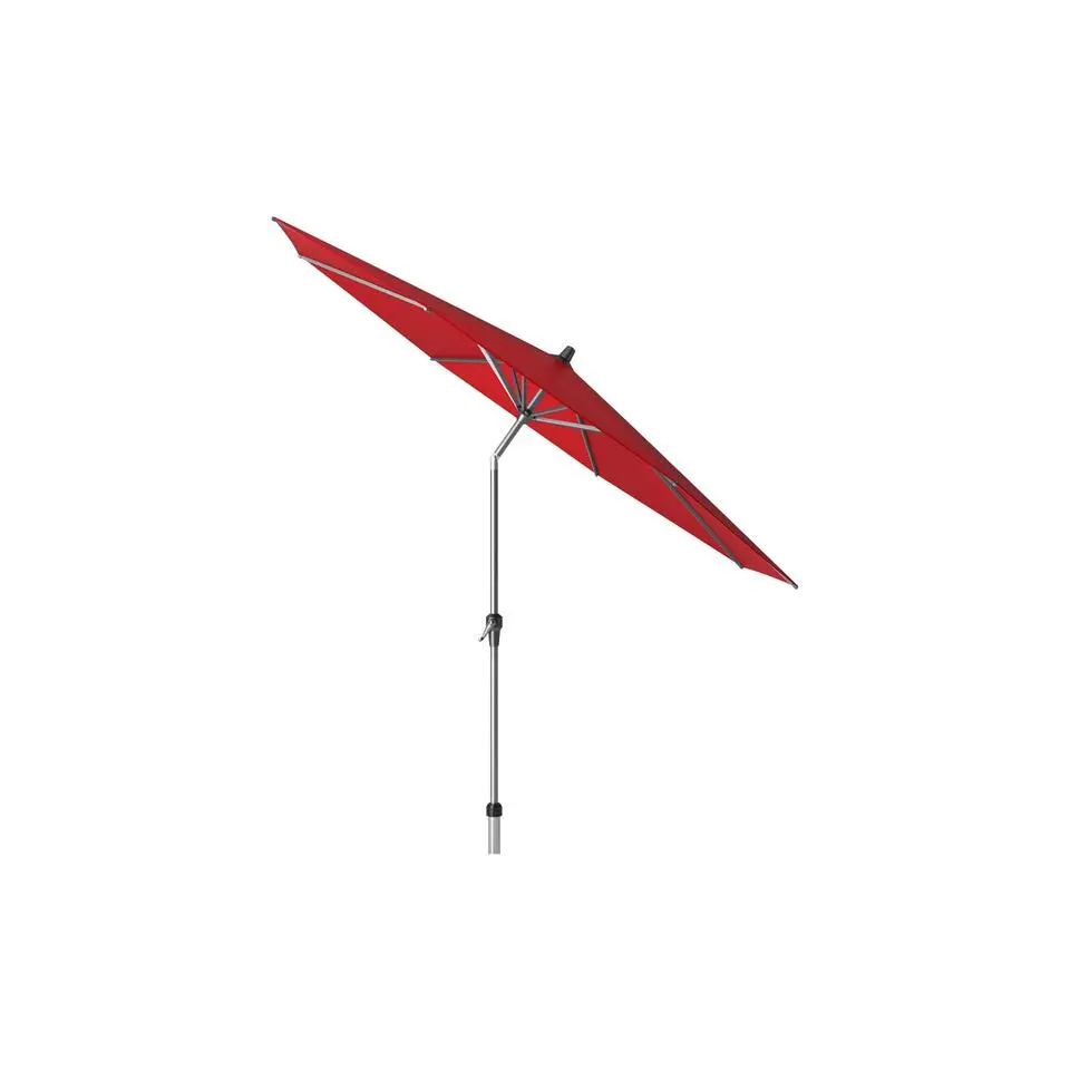 Platinum Riva stokparasol 3 m. rond - Rood