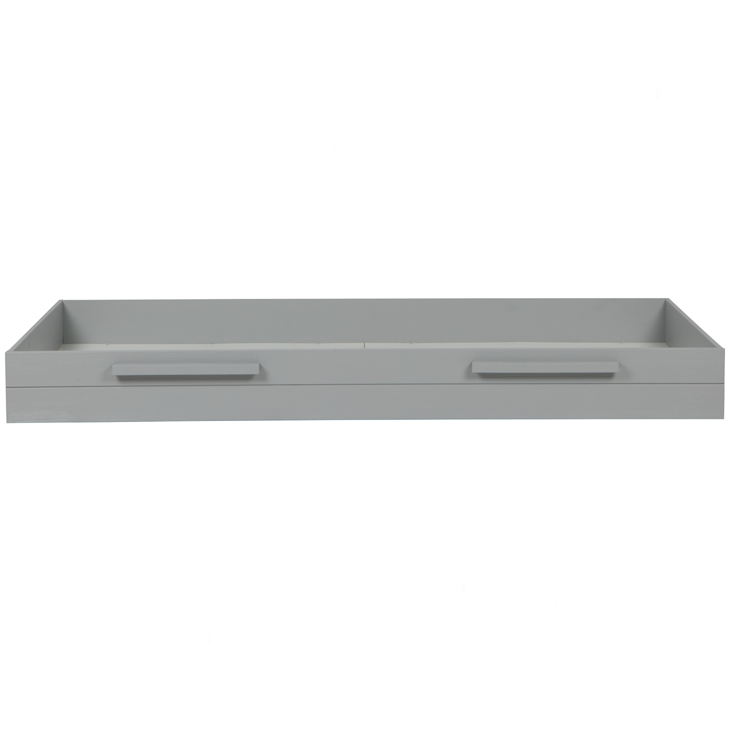 WOOOD bedlade excl. matras Dennis - Geborsteld - Betongrijs - 21x198x91