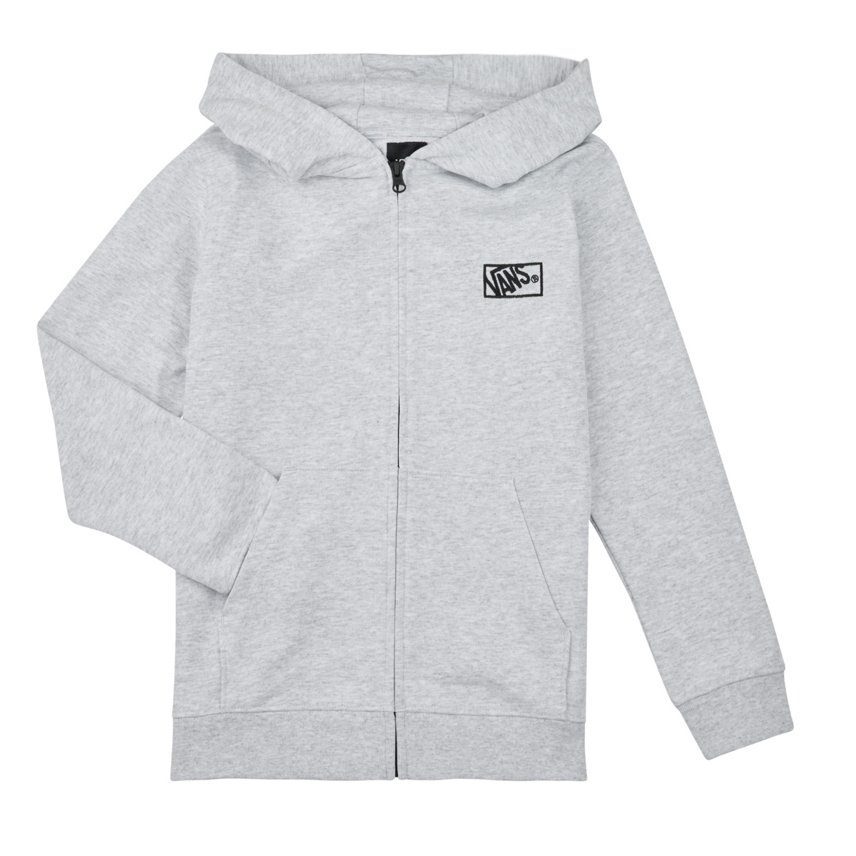 Vans - BLOCKED BOX FZ HOODIE - Grey / Green