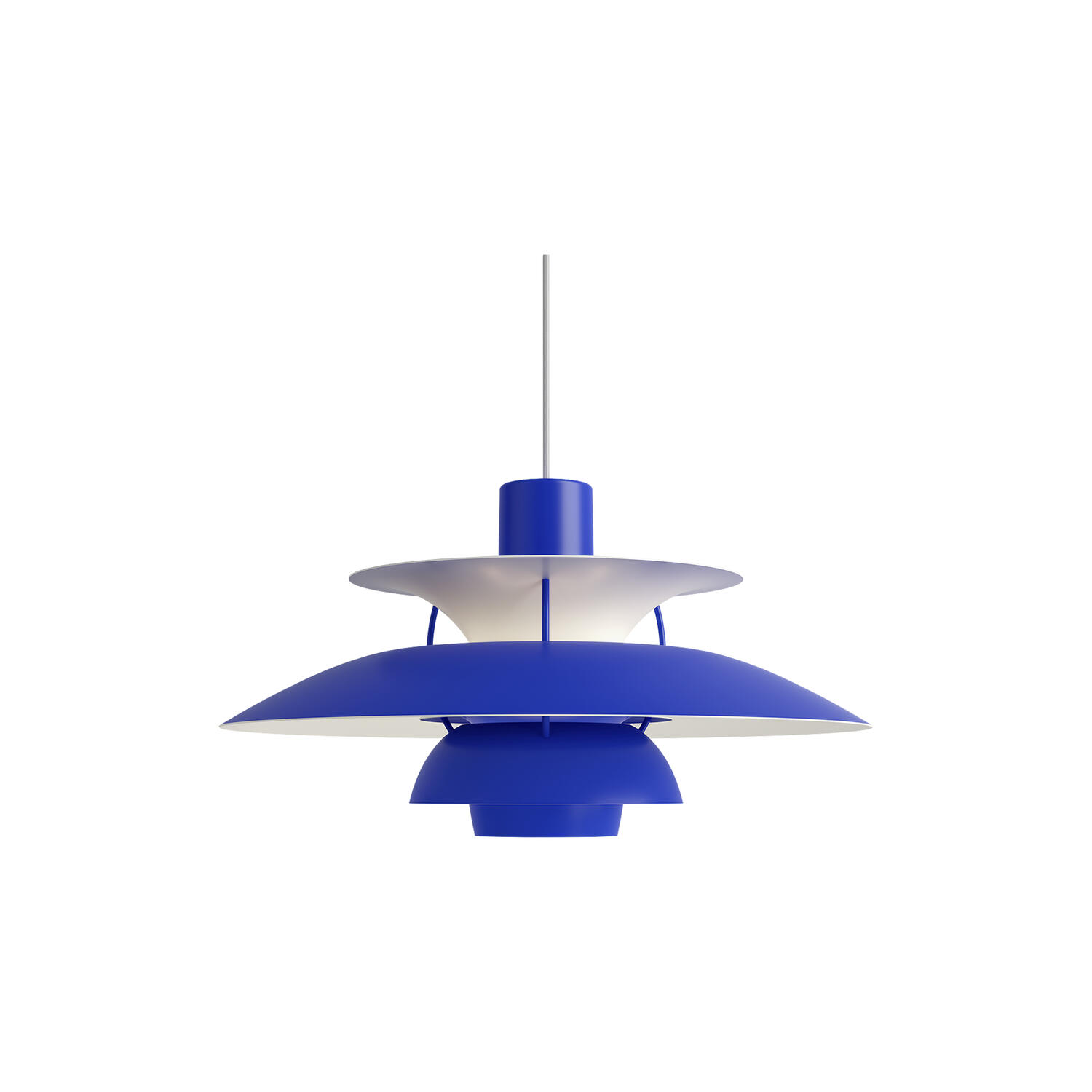 PH 5 Monokrom pendel, blue