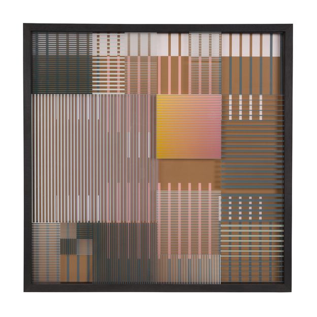 QUADRO LIGHT 60 CM X 60 CM STRIPES