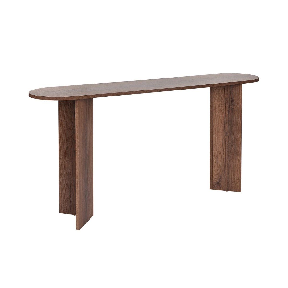 Calicosy - SIRA Design haltafel - Zwart hout - 35x150x75 cm