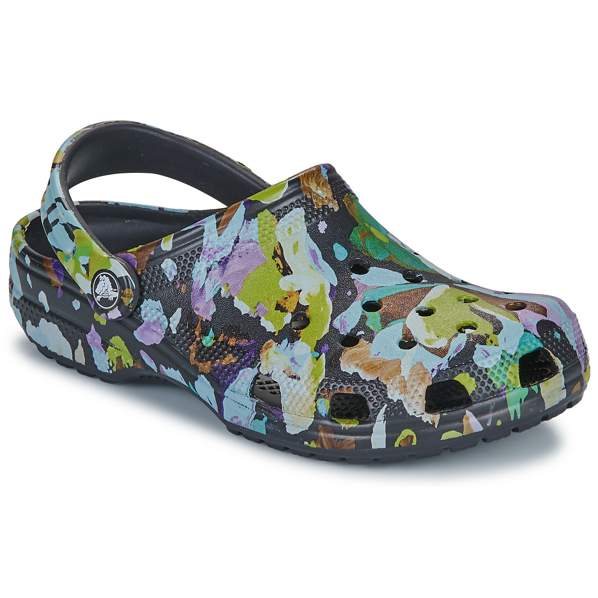 Crocs - Classic Painted Floral Clog - Multicolour