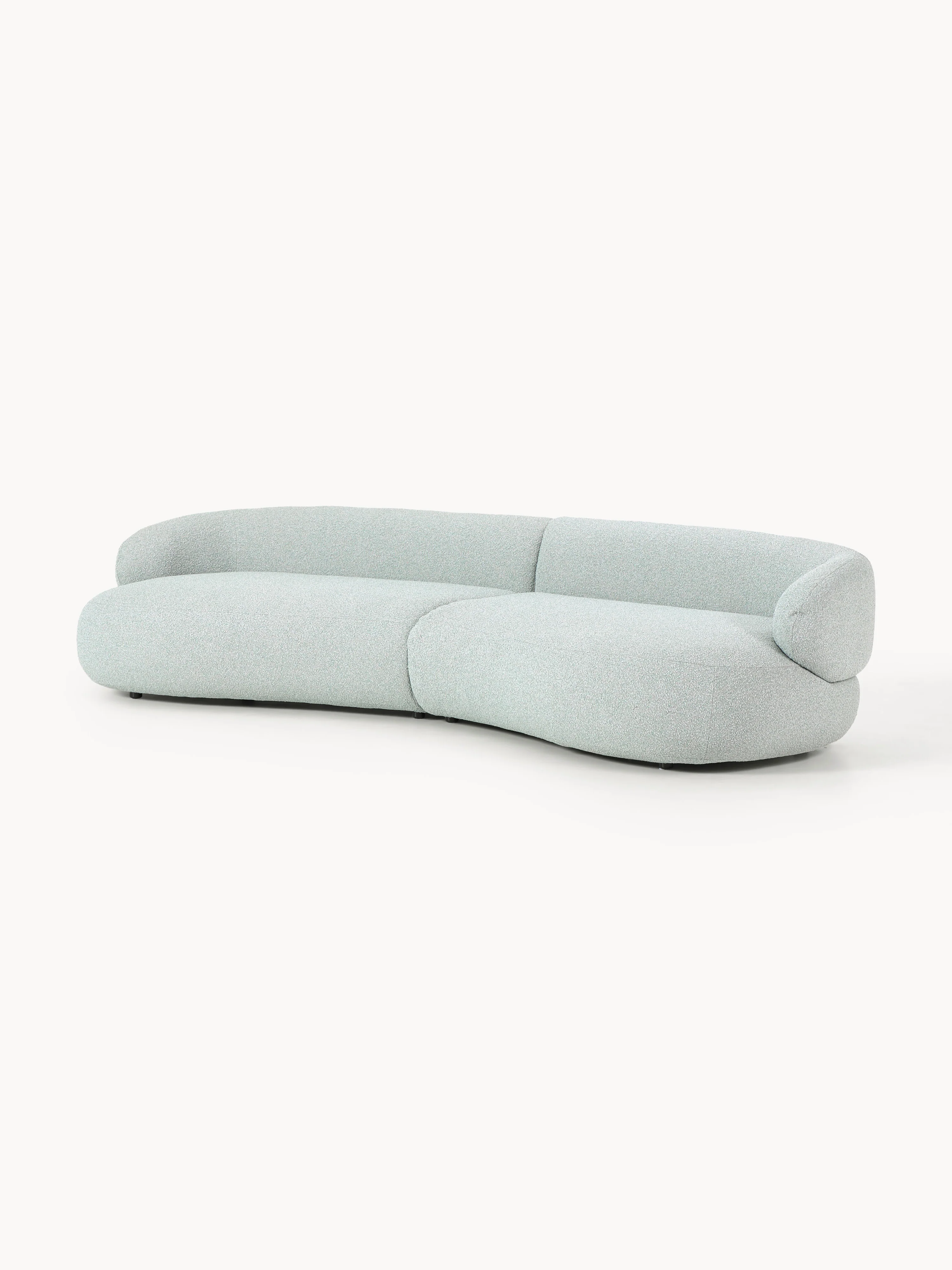 Bouclé-Sofa Alba (4-Sitzer)