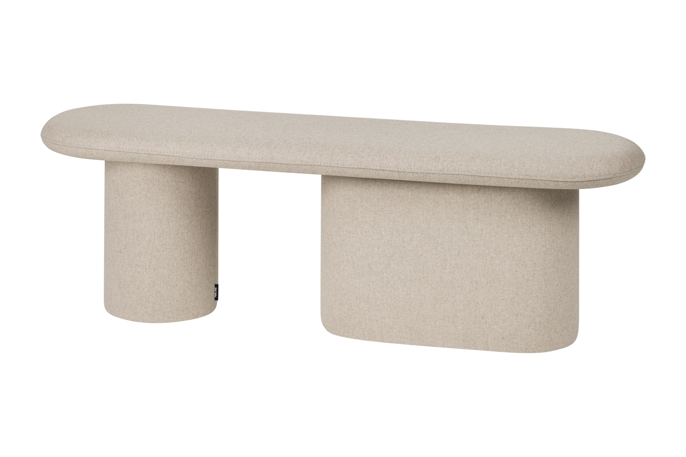 noo.ma RULL Gestoffeerde bank - Classic Beige Wool