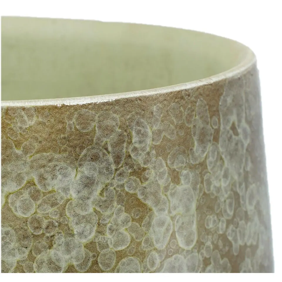 Mica Decorations - Plantenpot - Terracotta - groen - 33 x 31 cm
