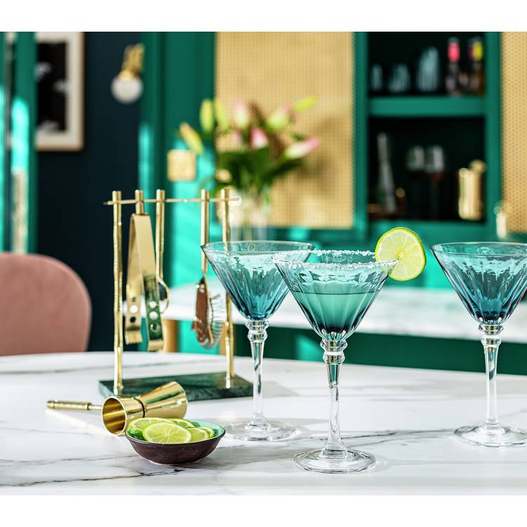 Habitat Japonica Set of 4 Martini Glasses