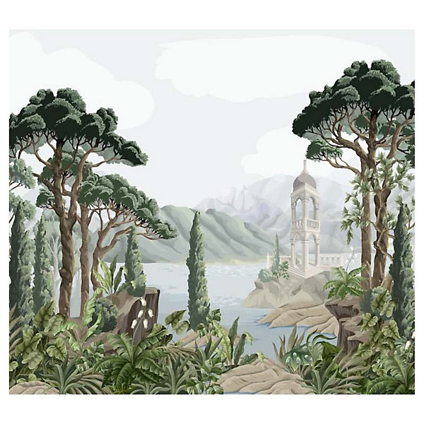 Papier peint intissé ROME ANTIQUE 300 x 270 cm (LxH) - Tapisserie murale panoramique XXL, Made in France par Scenolia