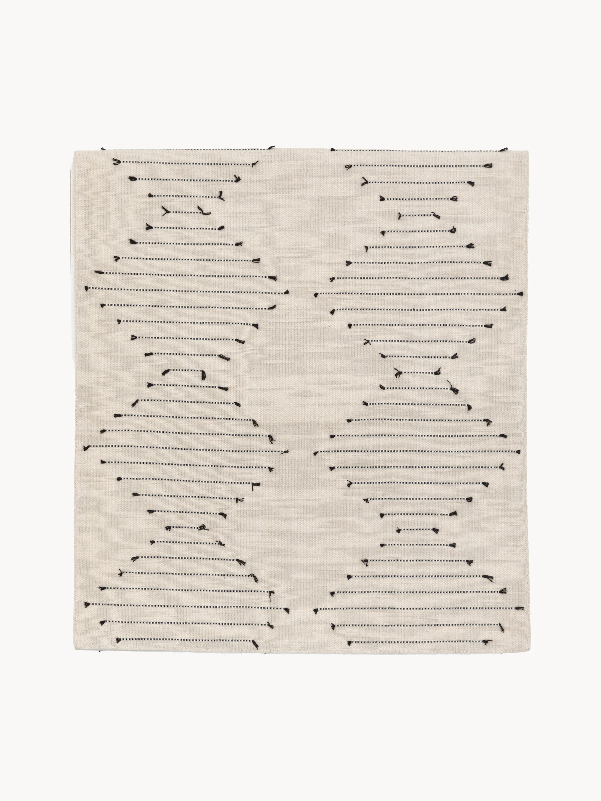 Baumwoll-Tischläufer Diamond Weave