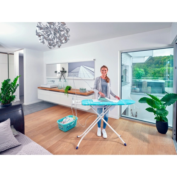 Bügeltisch »Compact Plus«, BxL: 38 x 154 cm, weiss/blau