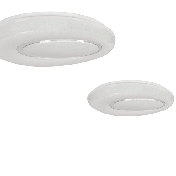 Plafon BONO z pilotem okrągły biały LED 1x52W 48cm lm IP20 Milagro