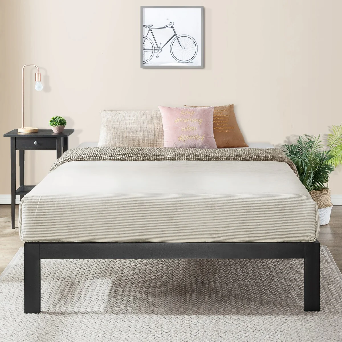 King Size Heavy Duty Steel Bed Frame