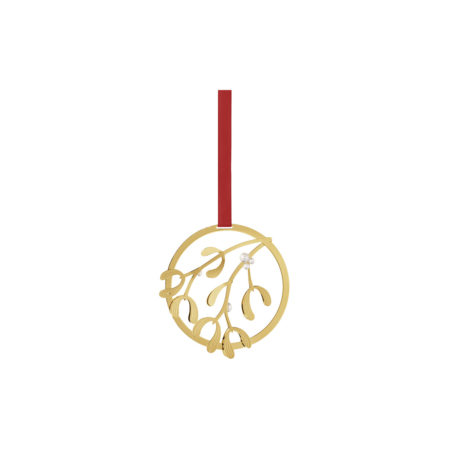 2025 Juleornament Mistelten, forgyldt