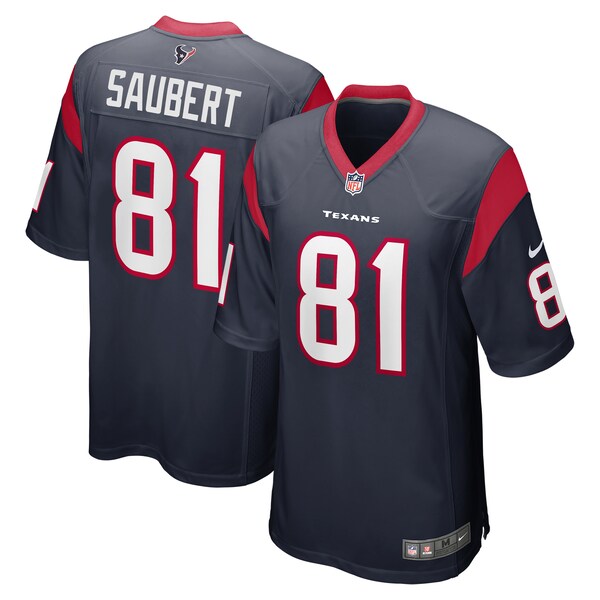 Eric Saubert Houston Texans Nike  Game Jersey -  Navy