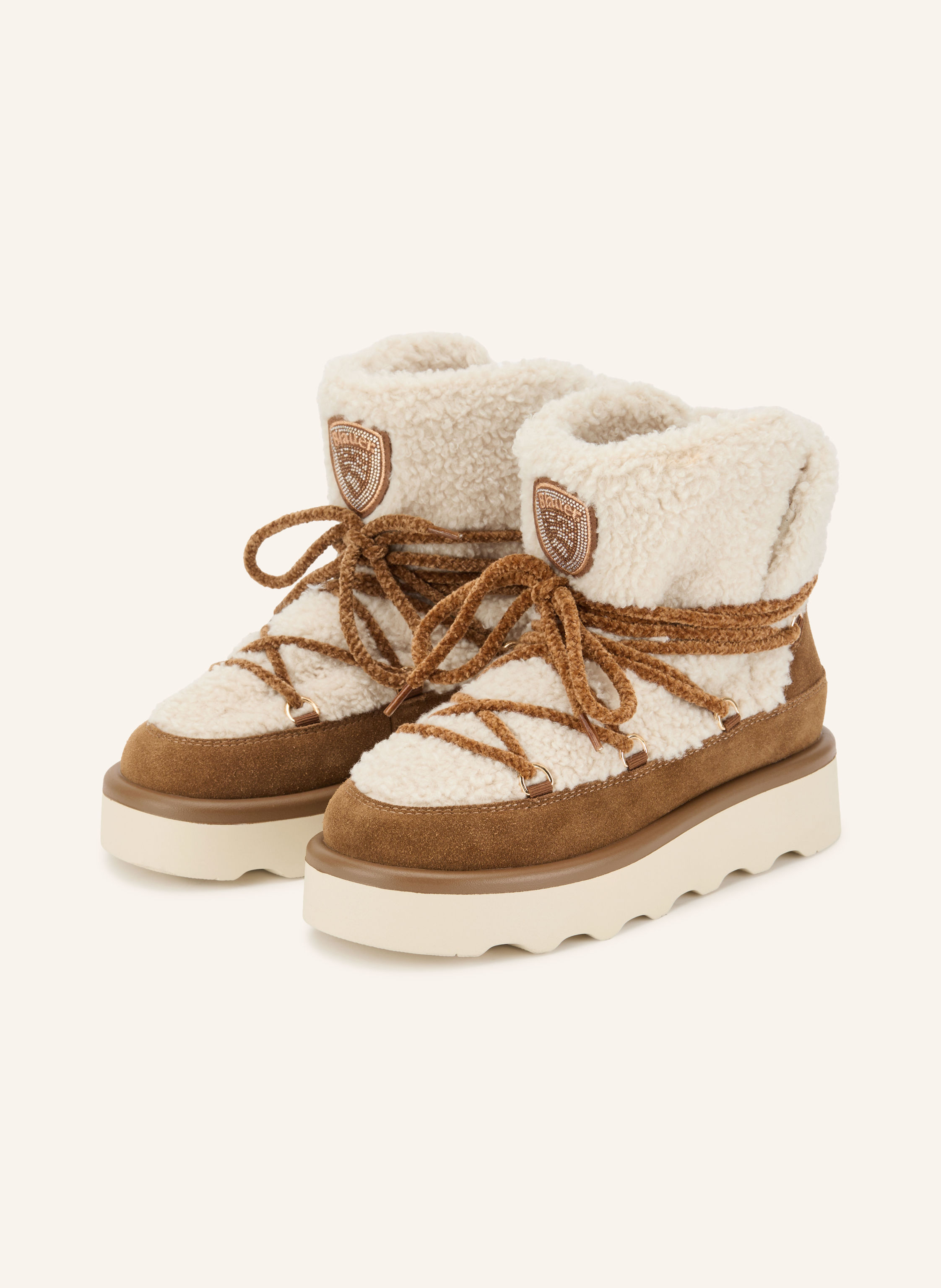 Blauer Schnürboots DYOLE