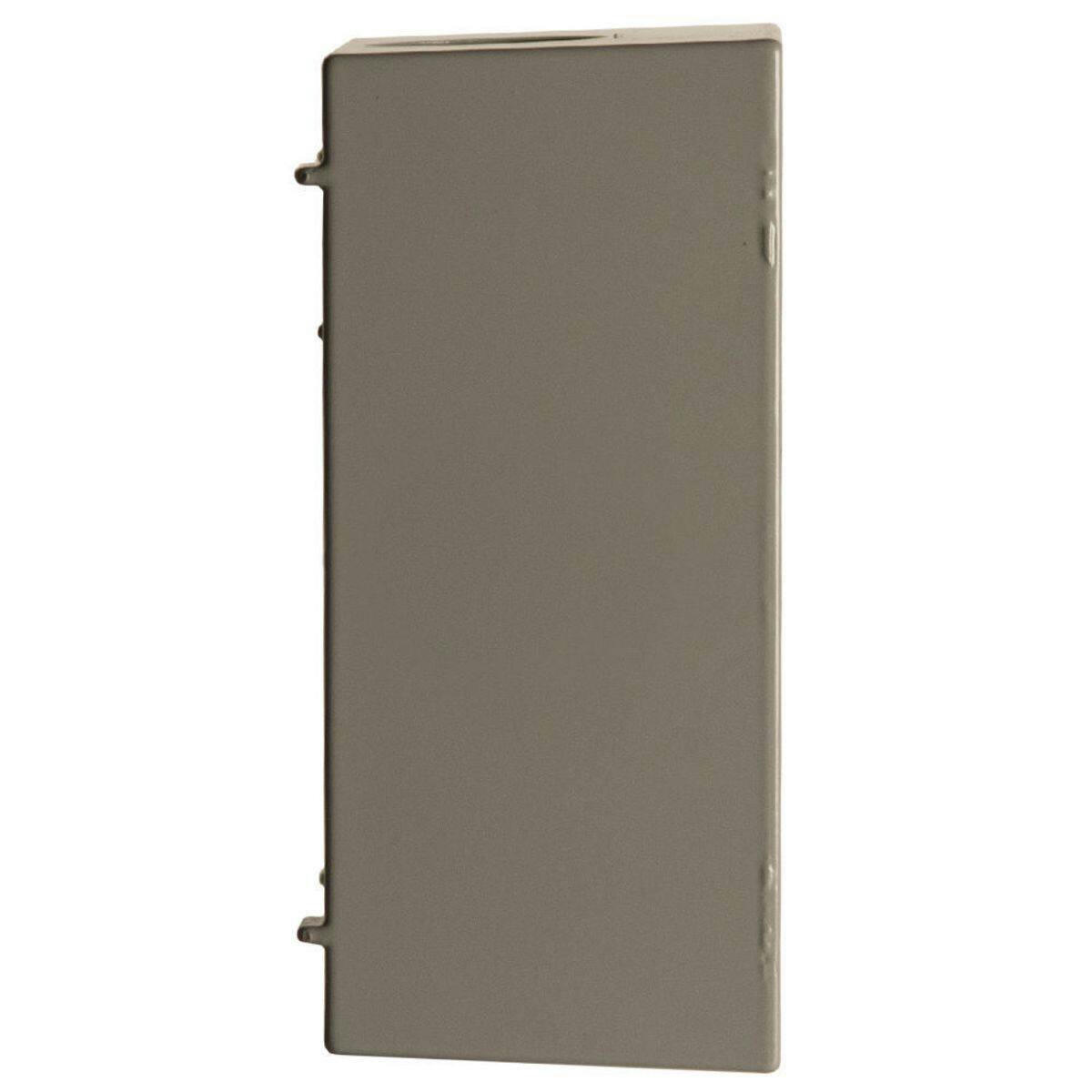 Hubbell 5320-0 1 Gang Weatherproof Outlet Box, Three 1/2-in Threaded Outlets, Grey