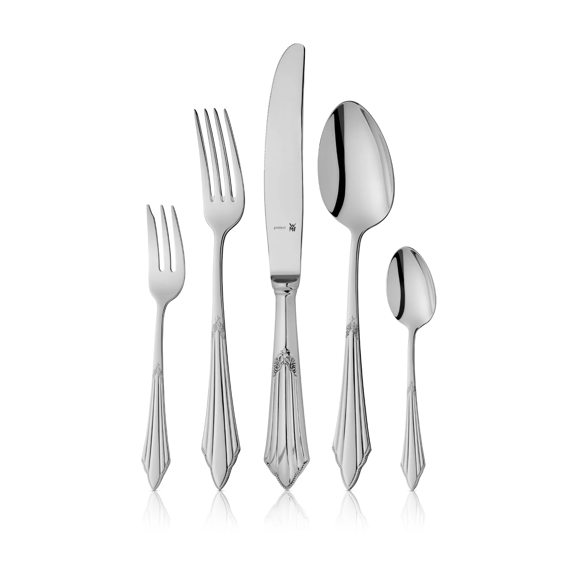 Cutlery Set Fächer, Cromargan protect®, 66-piece