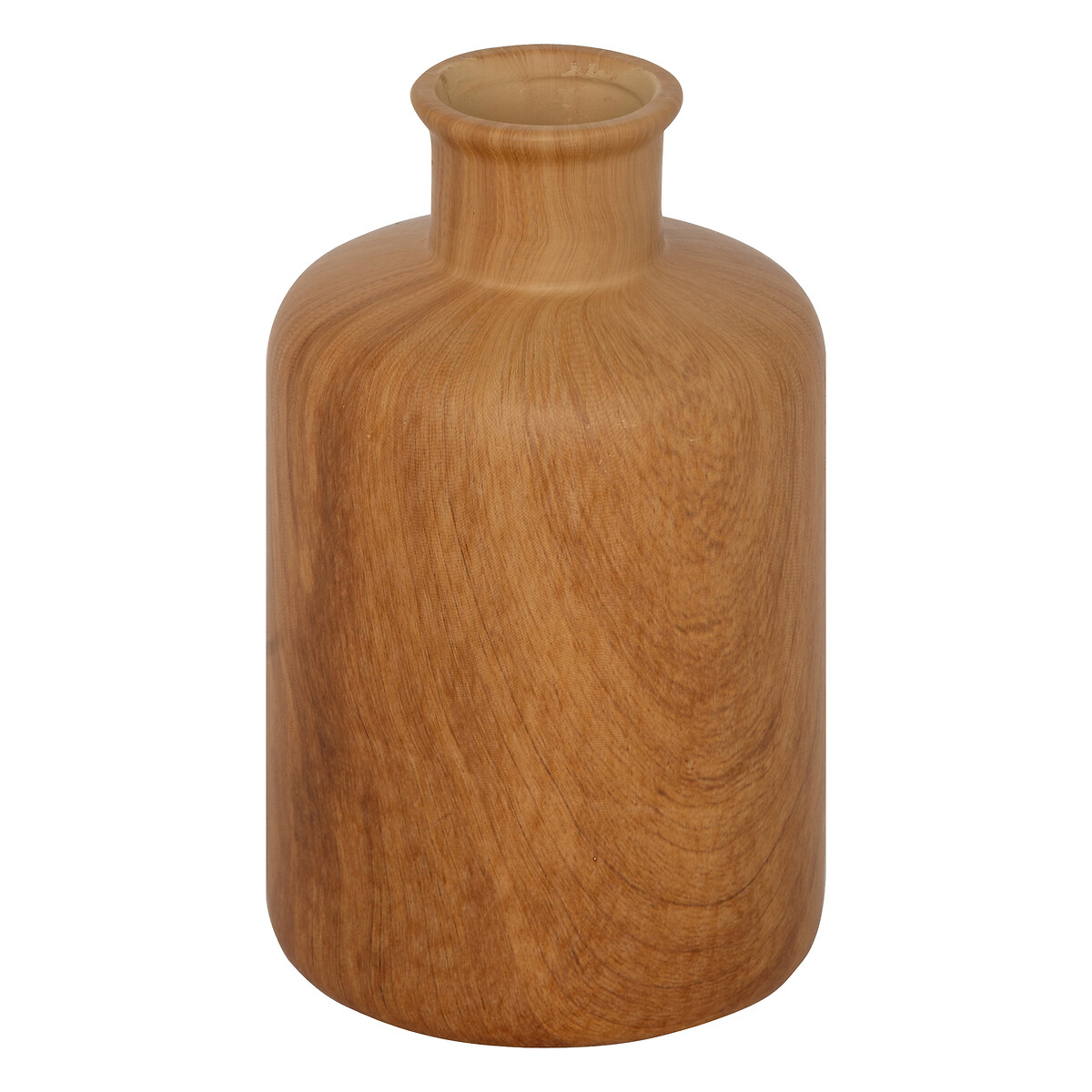 Vase "Sao" Ceramic, Brown, H.17.5 cm