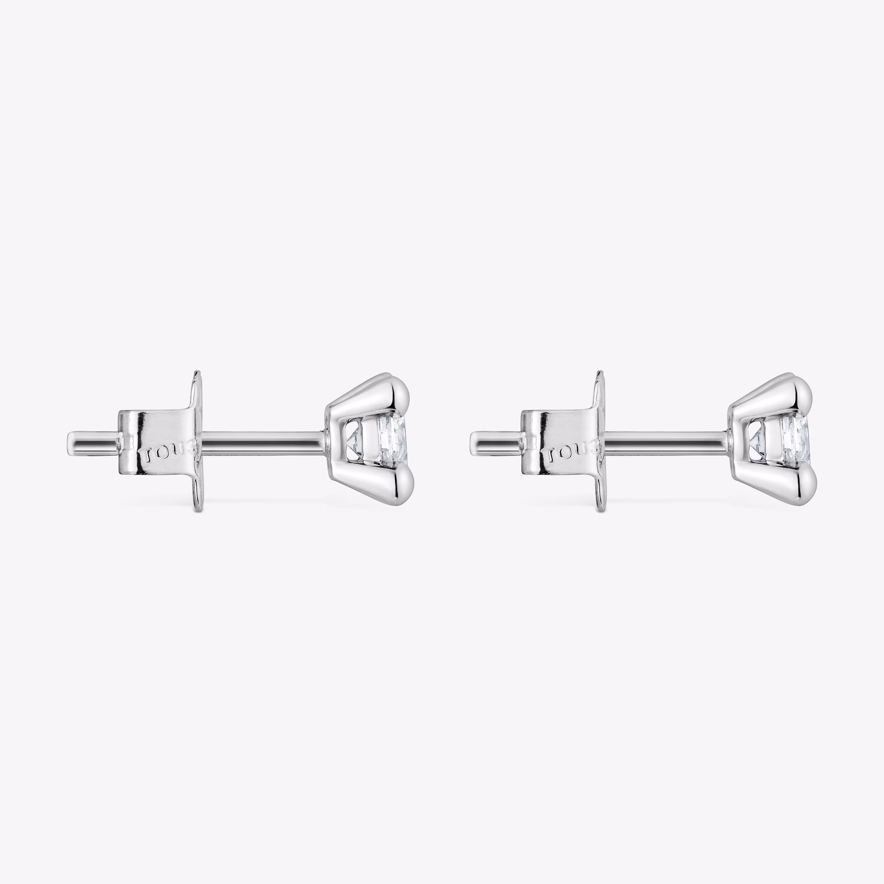 Pendientes de platino con diamantes creados en laboratorio 0,36 ct Shine LGD