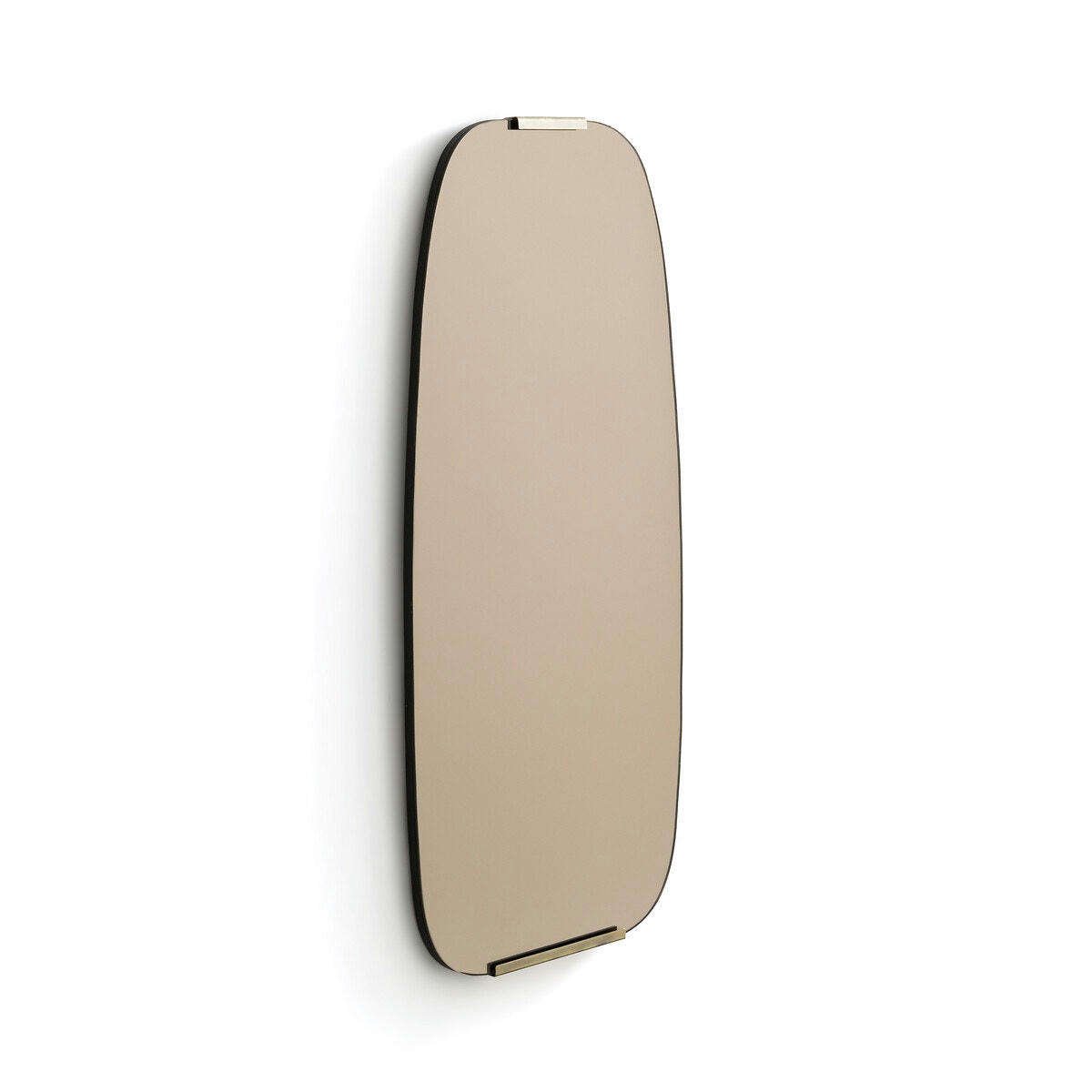 Miroir fumé et laiton H72,5cm, Dialect