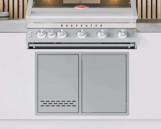 BeefEater Single Cupboard Door with Gas Bottle Drawer