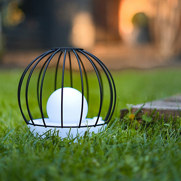 Balise solaire EZIlight Solar deco ball Pack de 2 lampes