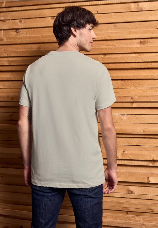 T-Shirt mit maritimem Print