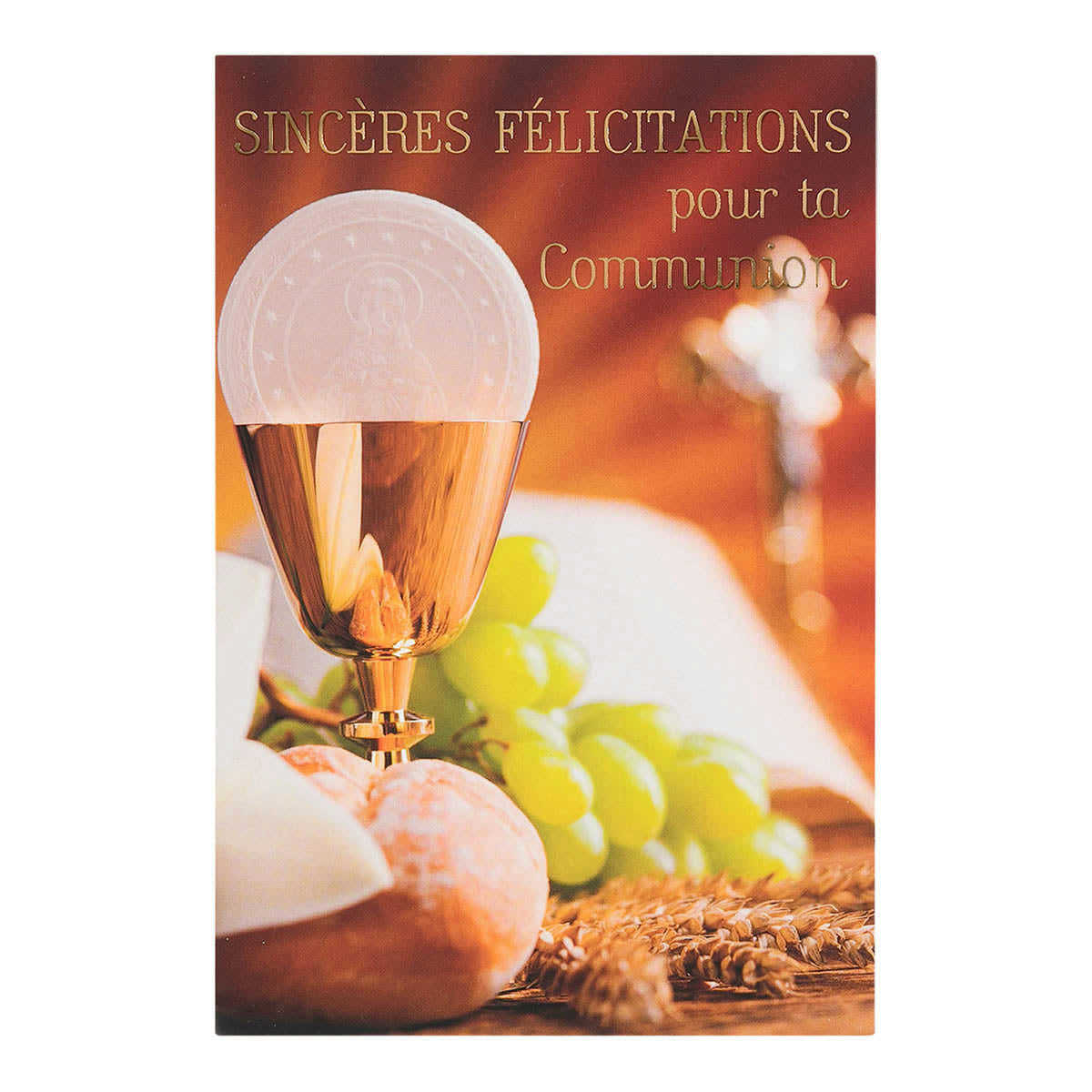 - Carte Communion Raisin