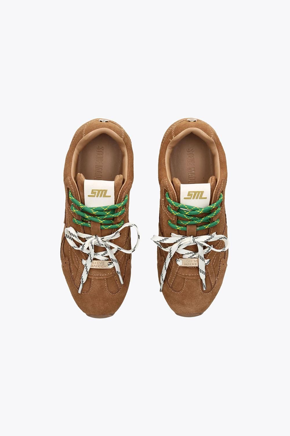 STEVE MADDEN Aziel Camel' Suede Trainers