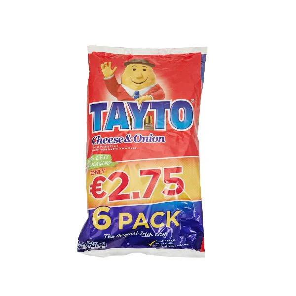 Tayto Cheese&onion 6PK