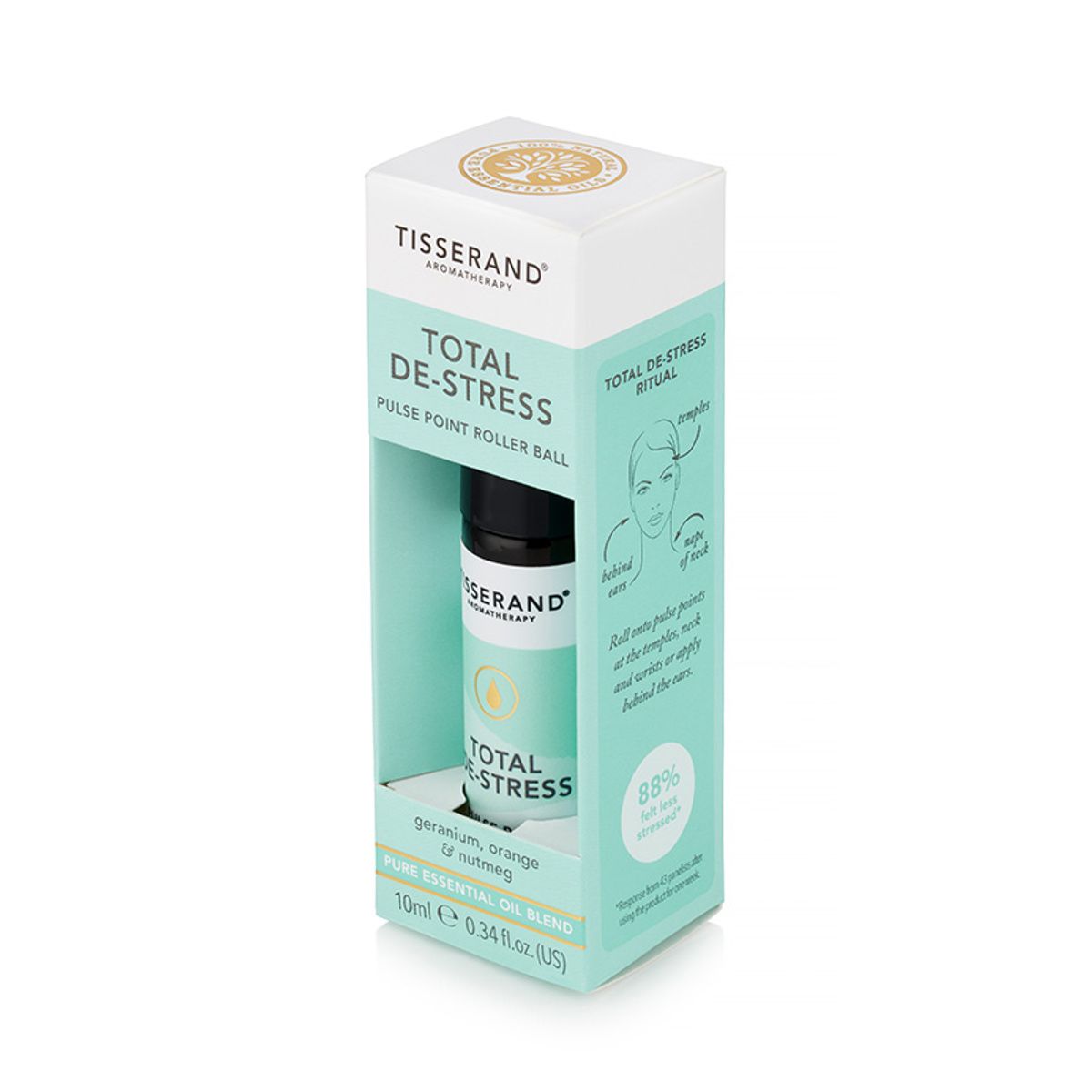Tisserand Aromatherapy De-stress Roller Ball