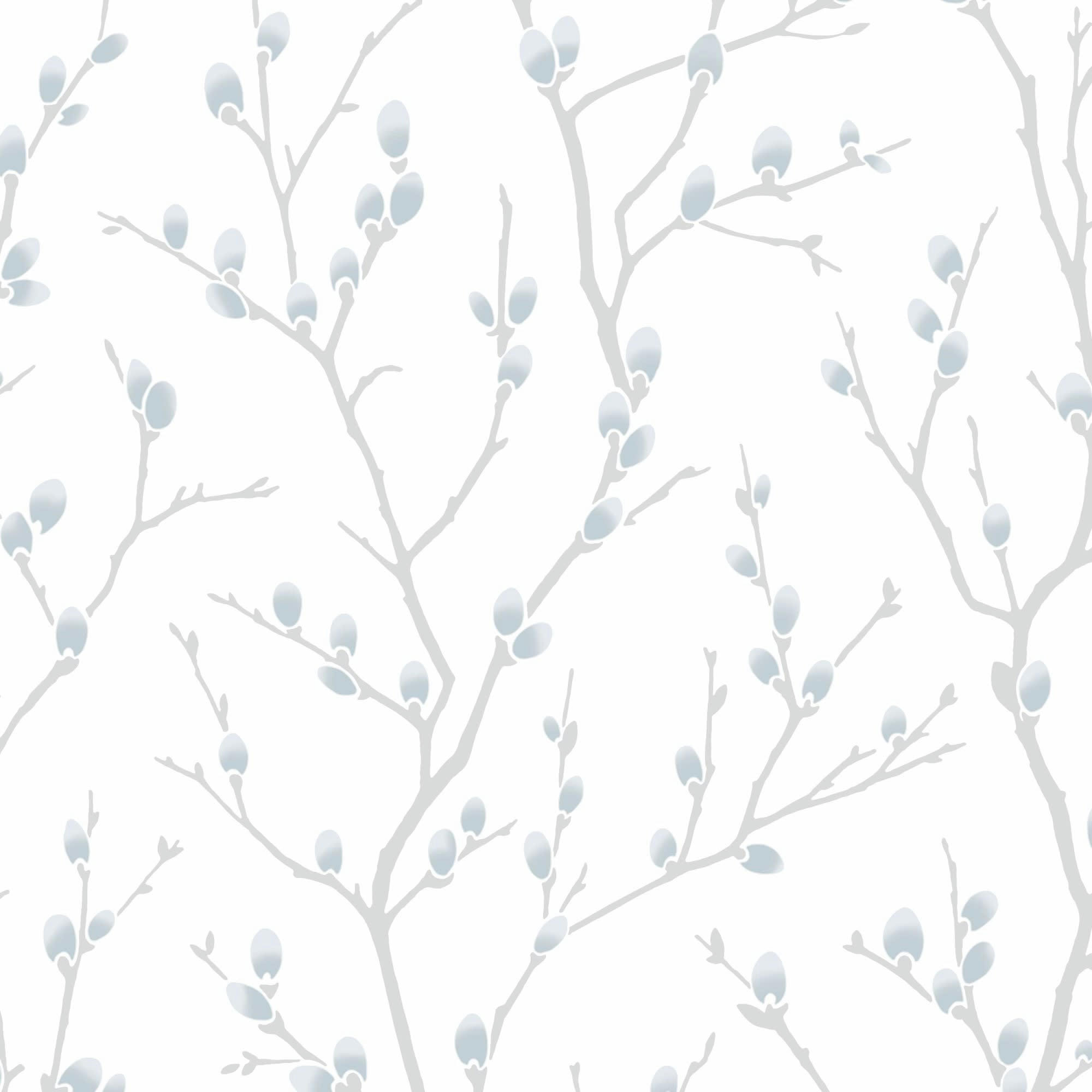 - Papier peint intissé karma vinyle expansé blanc bleu 1005x52cm